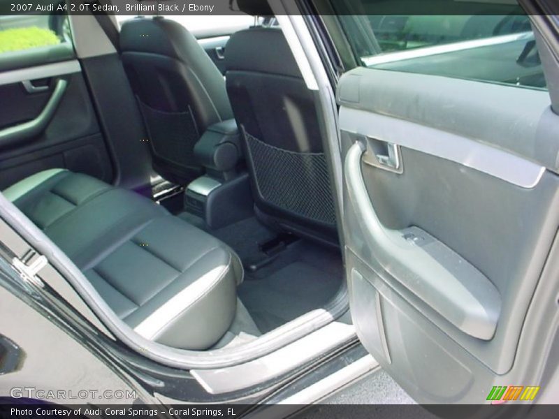Brilliant Black / Ebony 2007 Audi A4 2.0T Sedan