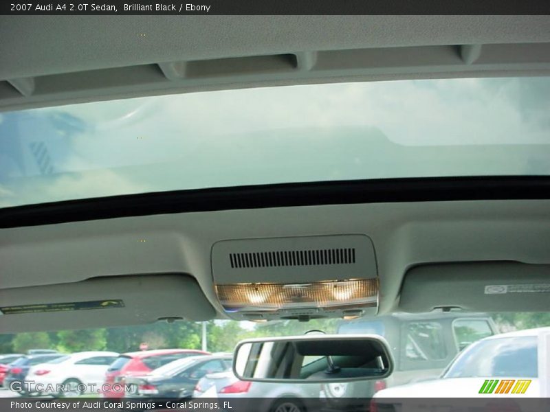 Brilliant Black / Ebony 2007 Audi A4 2.0T Sedan