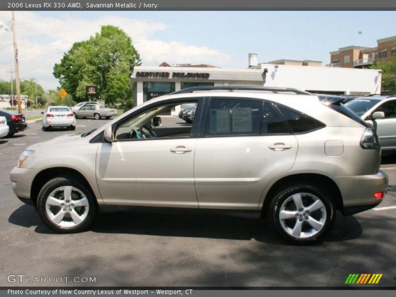 Savannah Metallic / Ivory 2006 Lexus RX 330 AWD