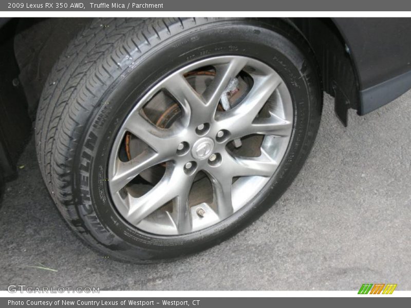 Truffle Mica / Parchment 2009 Lexus RX 350 AWD