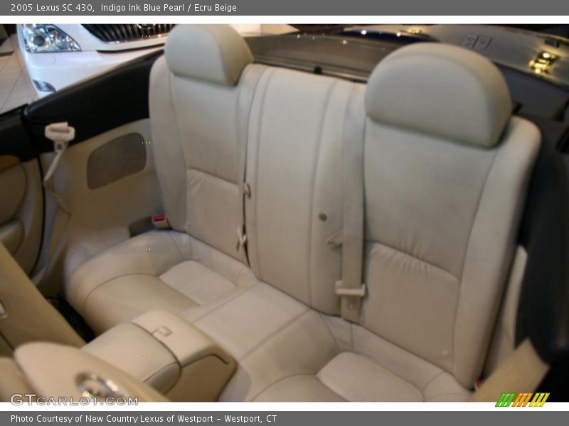 Indigo Ink Blue Pearl / Ecru Beige 2005 Lexus SC 430