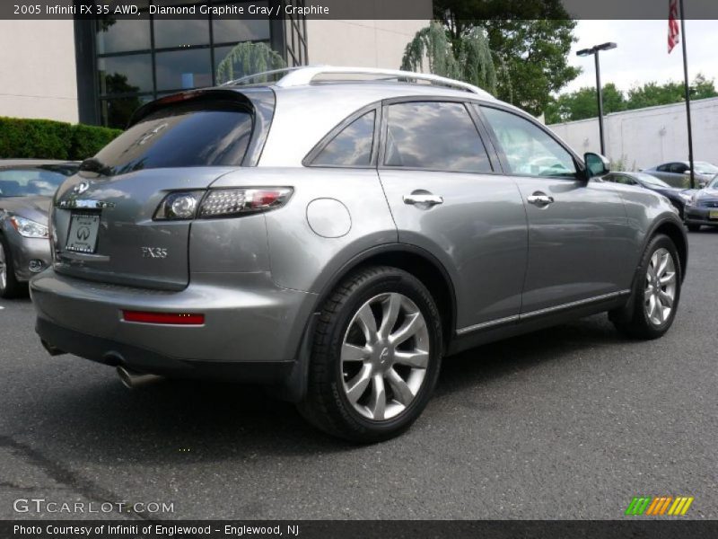 Diamond Graphite Gray / Graphite 2005 Infiniti FX 35 AWD