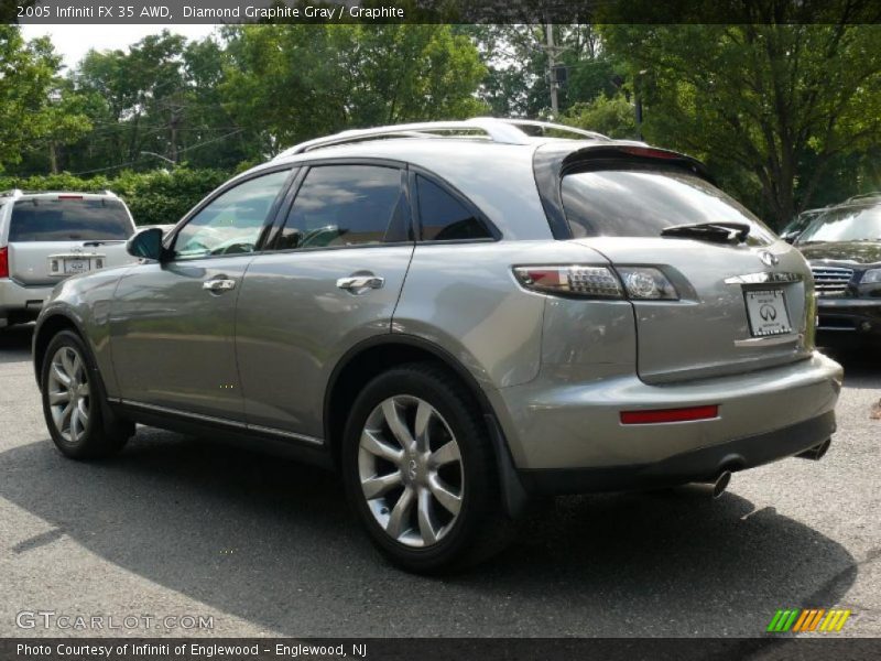 Diamond Graphite Gray / Graphite 2005 Infiniti FX 35 AWD