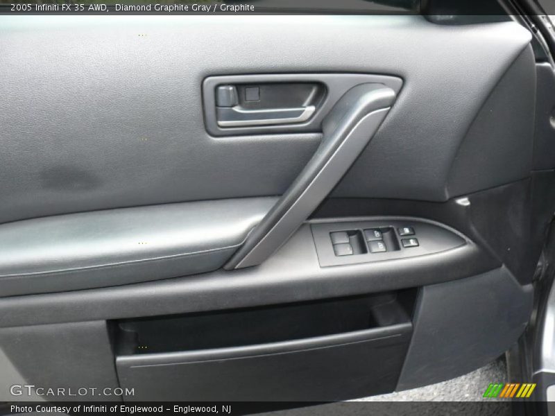 Diamond Graphite Gray / Graphite 2005 Infiniti FX 35 AWD