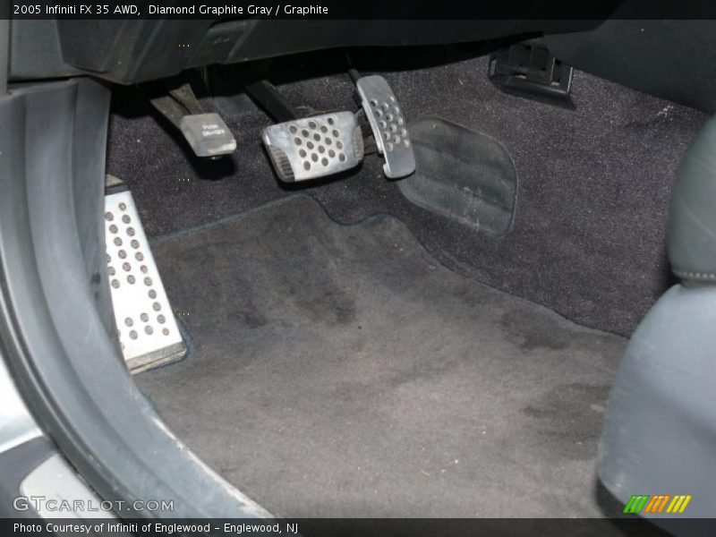 Diamond Graphite Gray / Graphite 2005 Infiniti FX 35 AWD