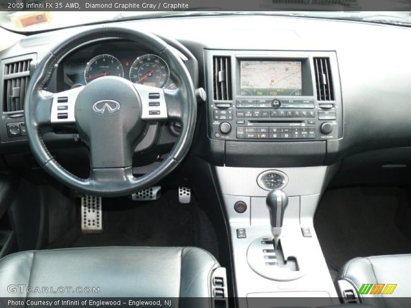 Diamond Graphite Gray / Graphite 2005 Infiniti FX 35 AWD