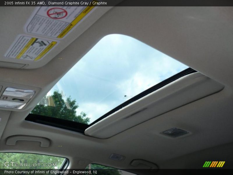 Diamond Graphite Gray / Graphite 2005 Infiniti FX 35 AWD