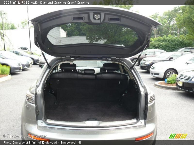 Diamond Graphite Gray / Graphite 2005 Infiniti FX 35 AWD