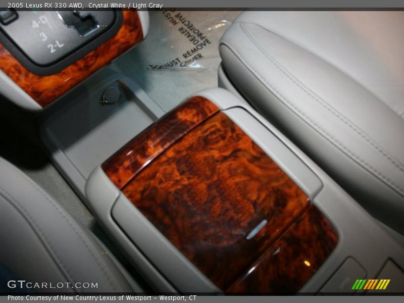 Crystal White / Light Gray 2005 Lexus RX 330 AWD