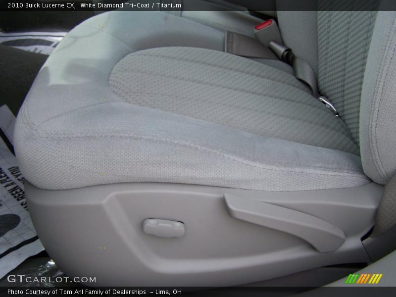 White Diamond Tri-Coat / Titanium 2010 Buick Lucerne CX