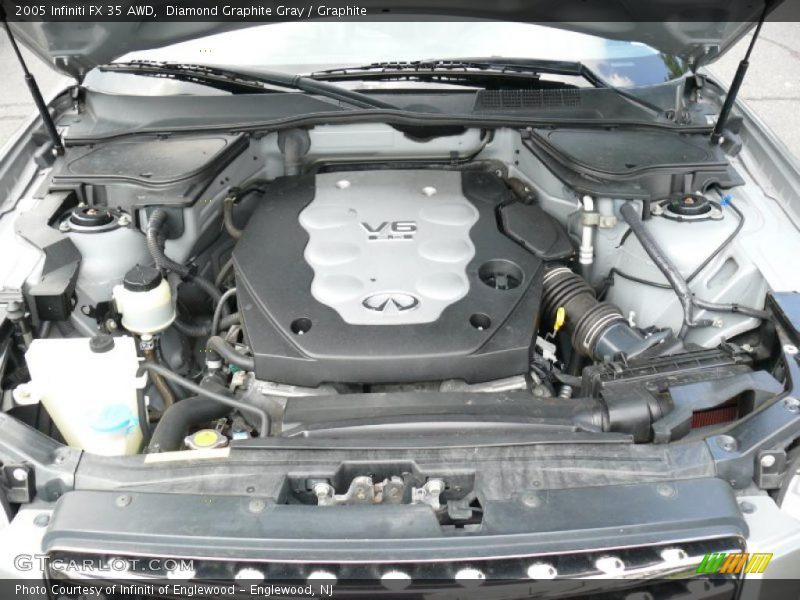 Diamond Graphite Gray / Graphite 2005 Infiniti FX 35 AWD