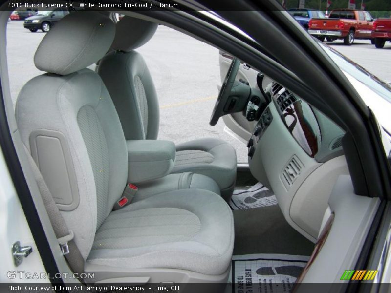 White Diamond Tri-Coat / Titanium 2010 Buick Lucerne CX