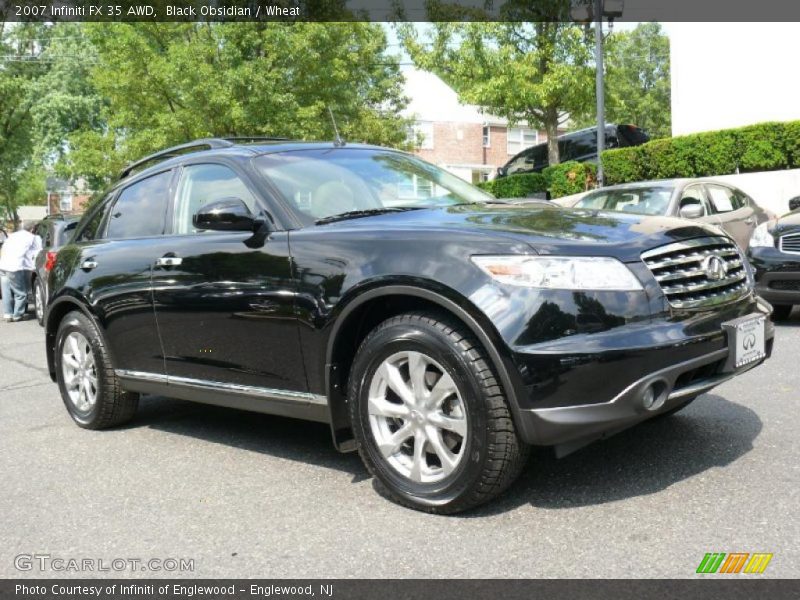 Black Obsidian / Wheat 2007 Infiniti FX 35 AWD