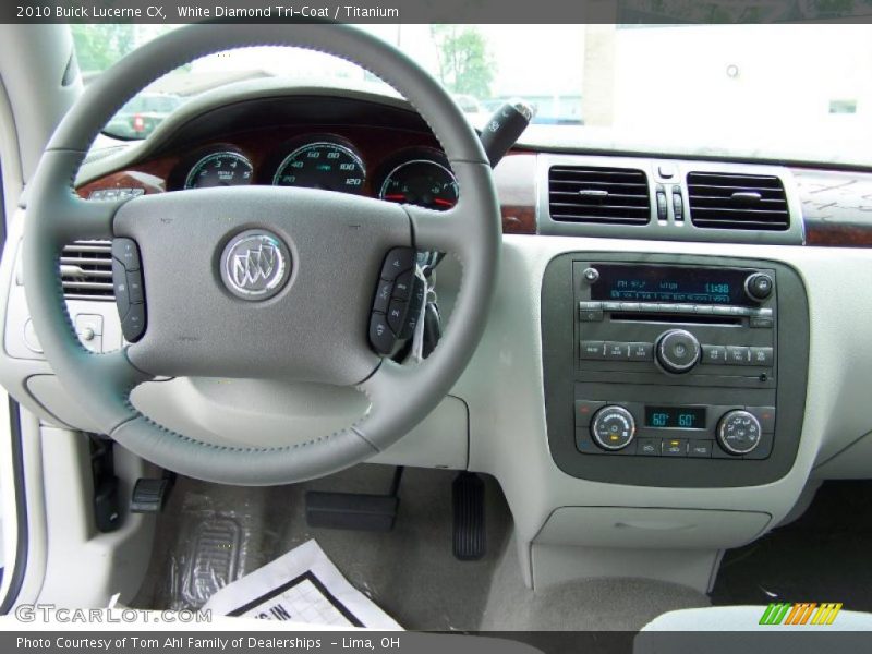 White Diamond Tri-Coat / Titanium 2010 Buick Lucerne CX