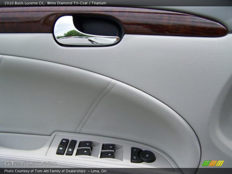 White Diamond Tri-Coat / Titanium 2010 Buick Lucerne CX