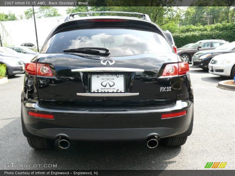 Black Obsidian / Wheat 2007 Infiniti FX 35 AWD