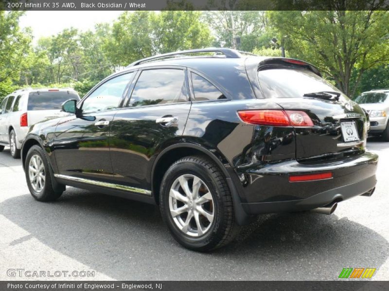 Black Obsidian / Wheat 2007 Infiniti FX 35 AWD