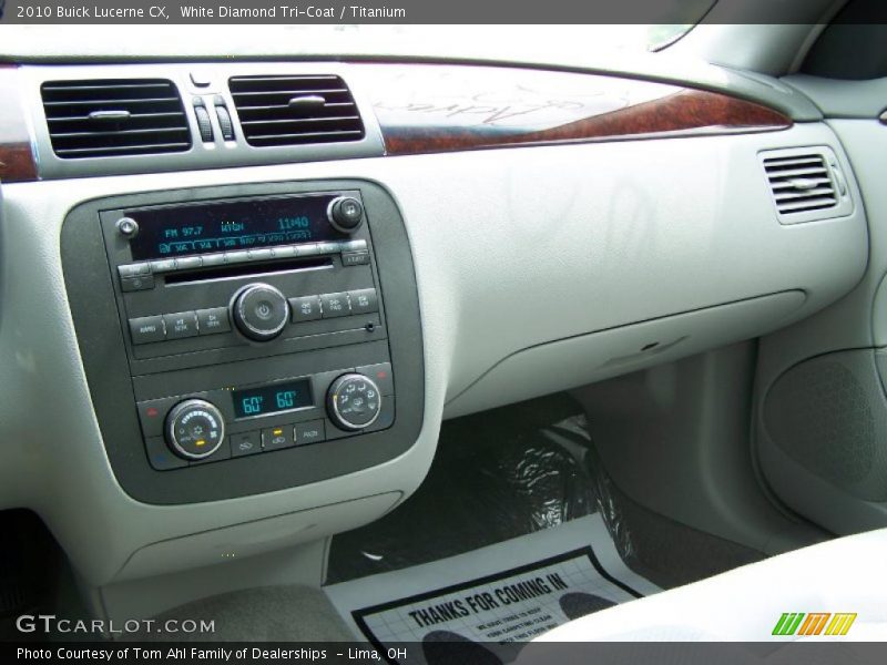 White Diamond Tri-Coat / Titanium 2010 Buick Lucerne CX