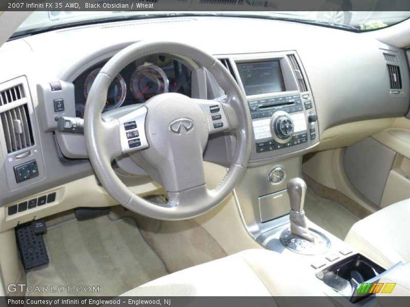 Black Obsidian / Wheat 2007 Infiniti FX 35 AWD