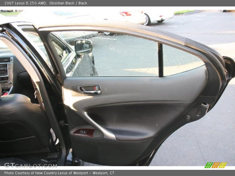 Obsidian Black / Black 2007 Lexus IS 250 AWD