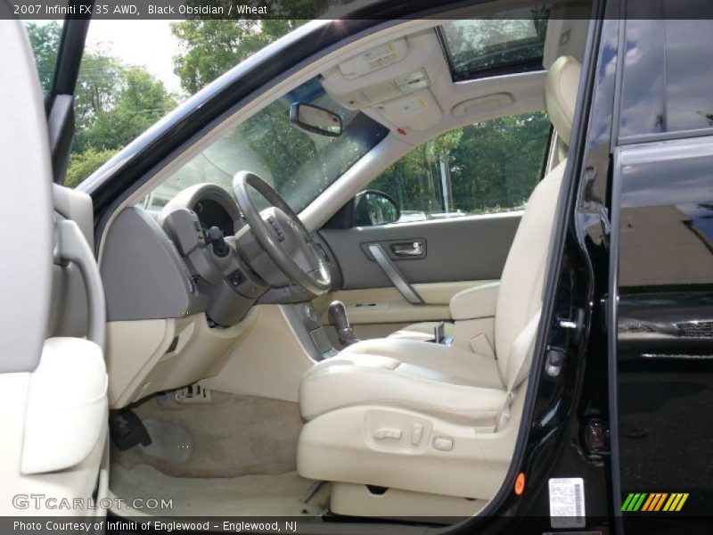 Black Obsidian / Wheat 2007 Infiniti FX 35 AWD