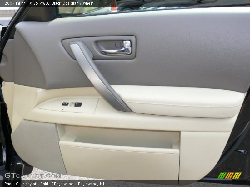Black Obsidian / Wheat 2007 Infiniti FX 35 AWD