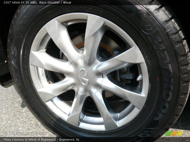 Black Obsidian / Wheat 2007 Infiniti FX 35 AWD