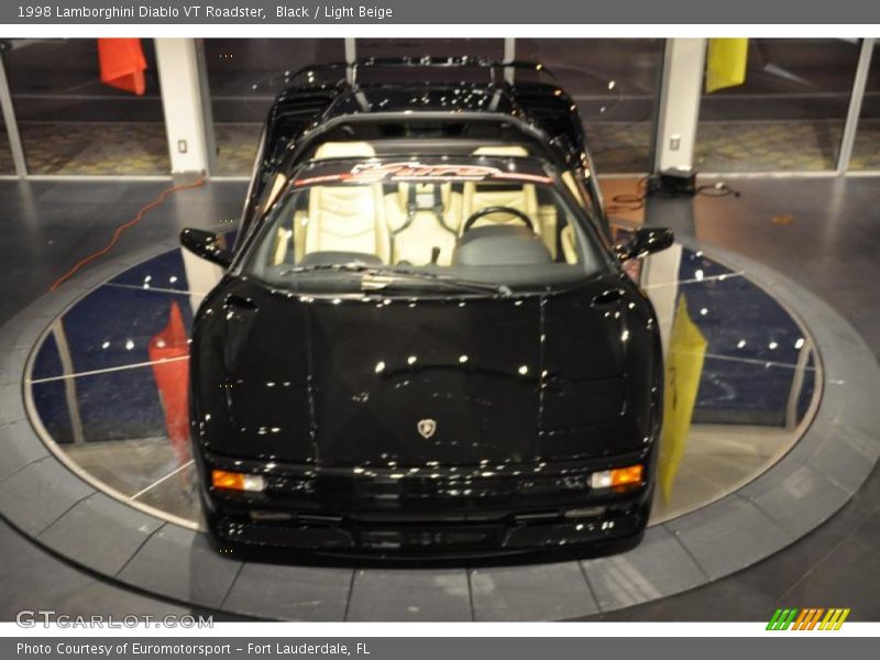 Black / Light Beige 1998 Lamborghini Diablo VT Roadster