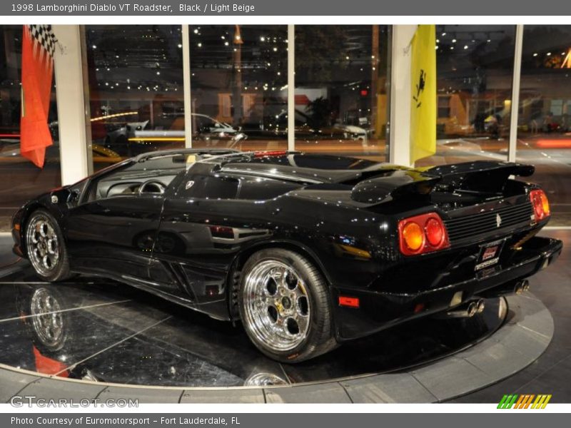 Black / Light Beige 1998 Lamborghini Diablo VT Roadster