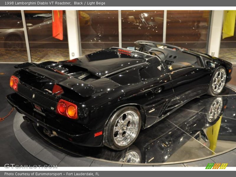 Black / Light Beige 1998 Lamborghini Diablo VT Roadster