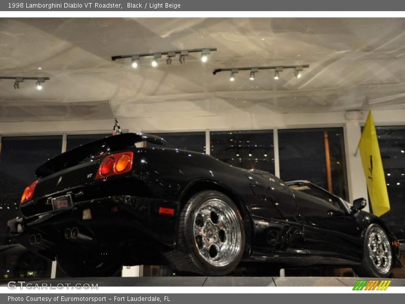 Black / Light Beige 1998 Lamborghini Diablo VT Roadster