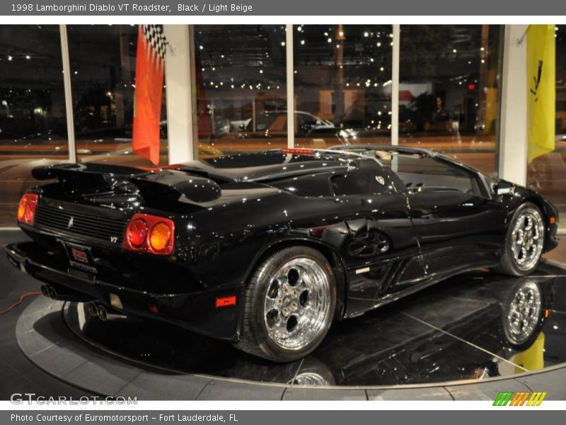 Black / Light Beige 1998 Lamborghini Diablo VT Roadster