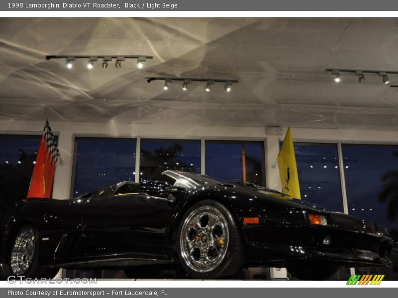 Black / Light Beige 1998 Lamborghini Diablo VT Roadster
