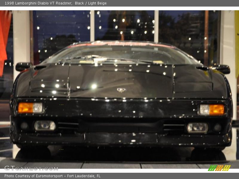 Black / Light Beige 1998 Lamborghini Diablo VT Roadster