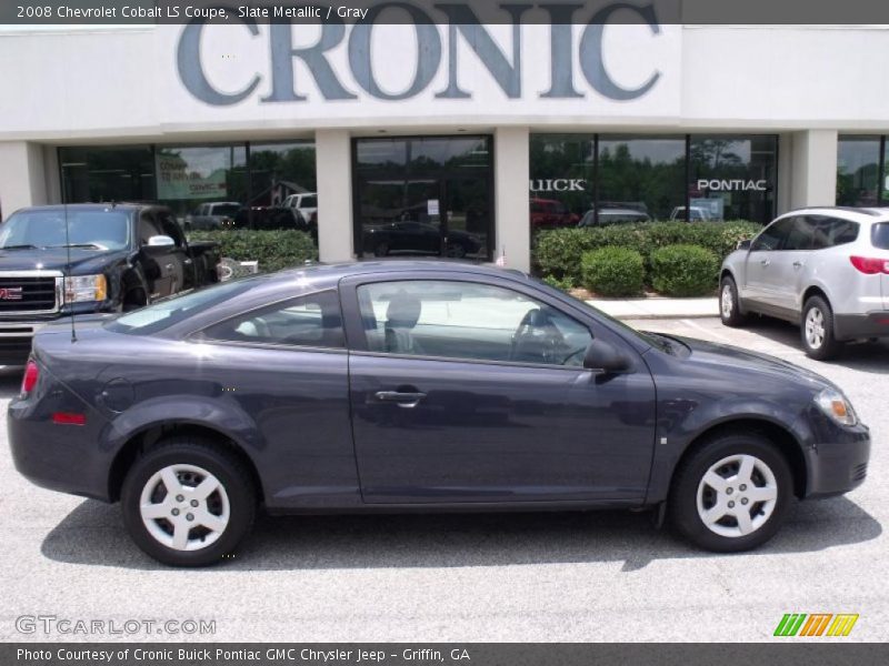 Slate Metallic / Gray 2008 Chevrolet Cobalt LS Coupe