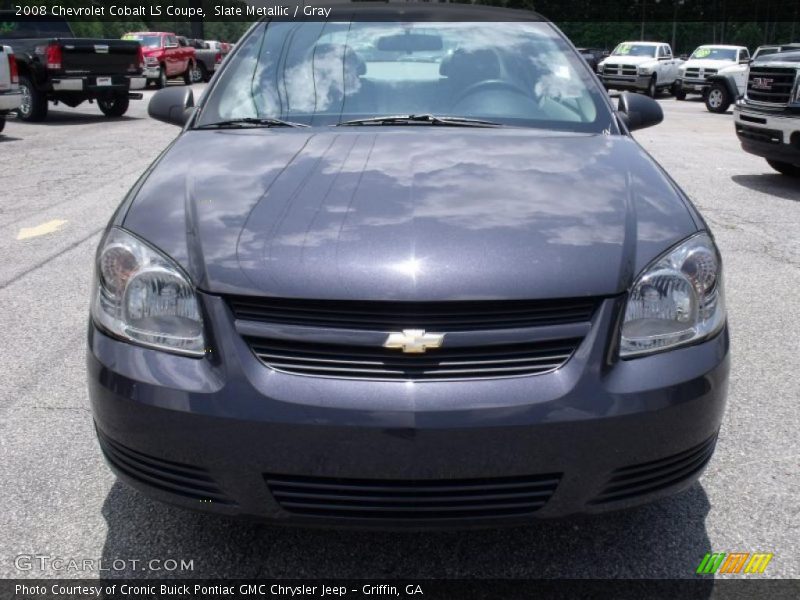 Slate Metallic / Gray 2008 Chevrolet Cobalt LS Coupe