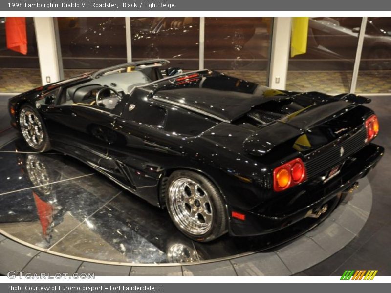 Black / Light Beige 1998 Lamborghini Diablo VT Roadster