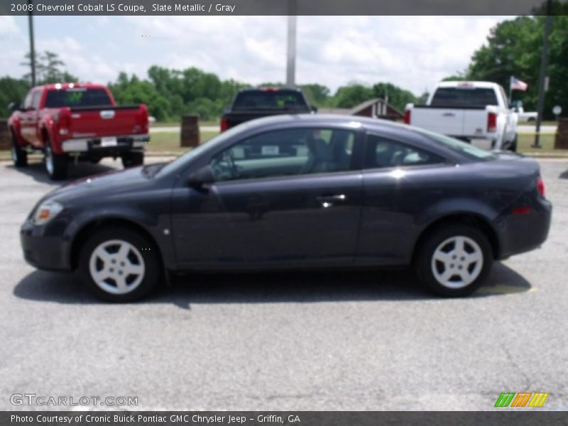 Slate Metallic / Gray 2008 Chevrolet Cobalt LS Coupe