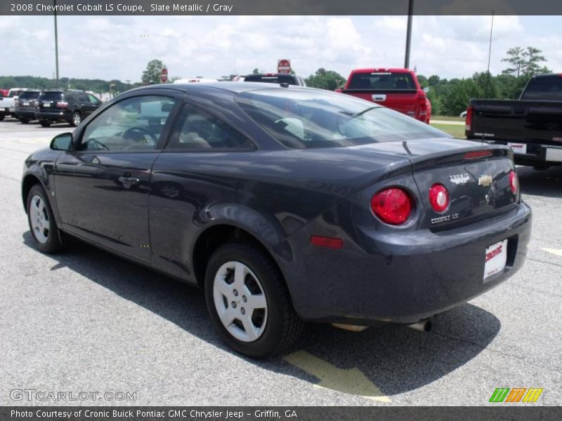 Slate Metallic / Gray 2008 Chevrolet Cobalt LS Coupe