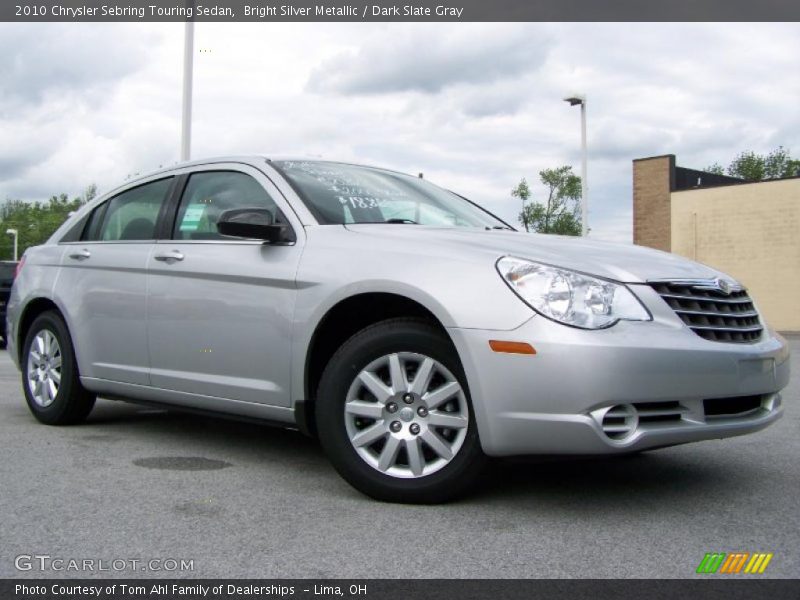 Bright Silver Metallic / Dark Slate Gray 2010 Chrysler Sebring Touring Sedan