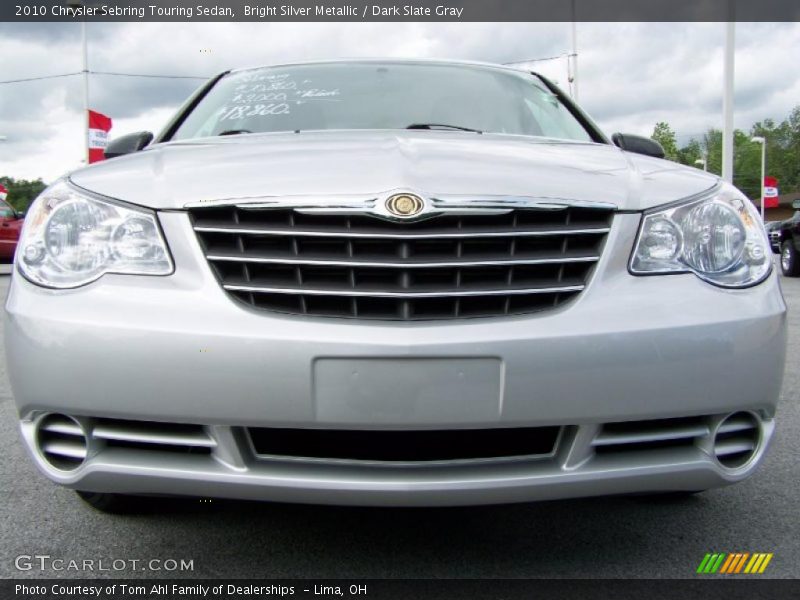 Bright Silver Metallic / Dark Slate Gray 2010 Chrysler Sebring Touring Sedan