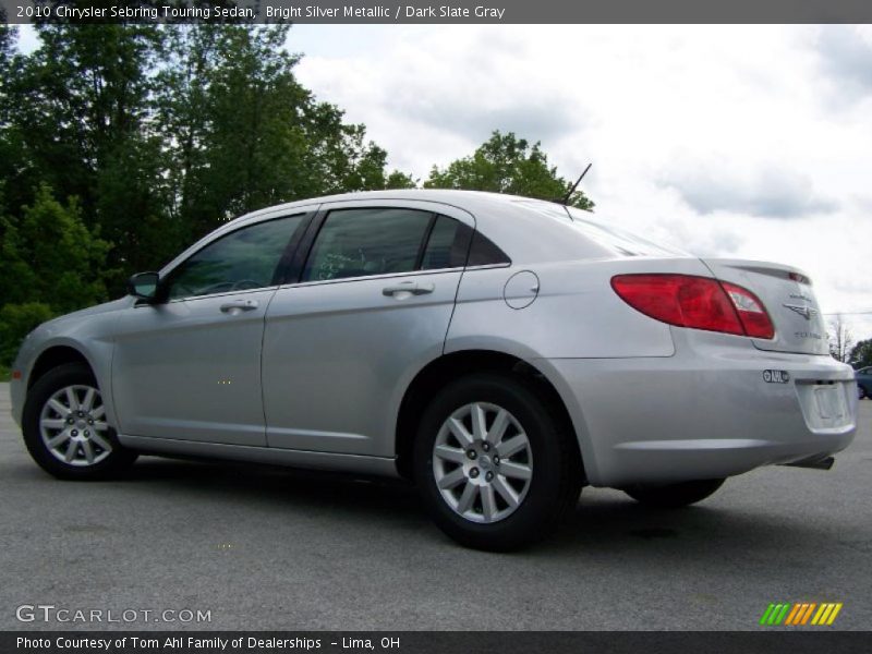 Bright Silver Metallic / Dark Slate Gray 2010 Chrysler Sebring Touring Sedan