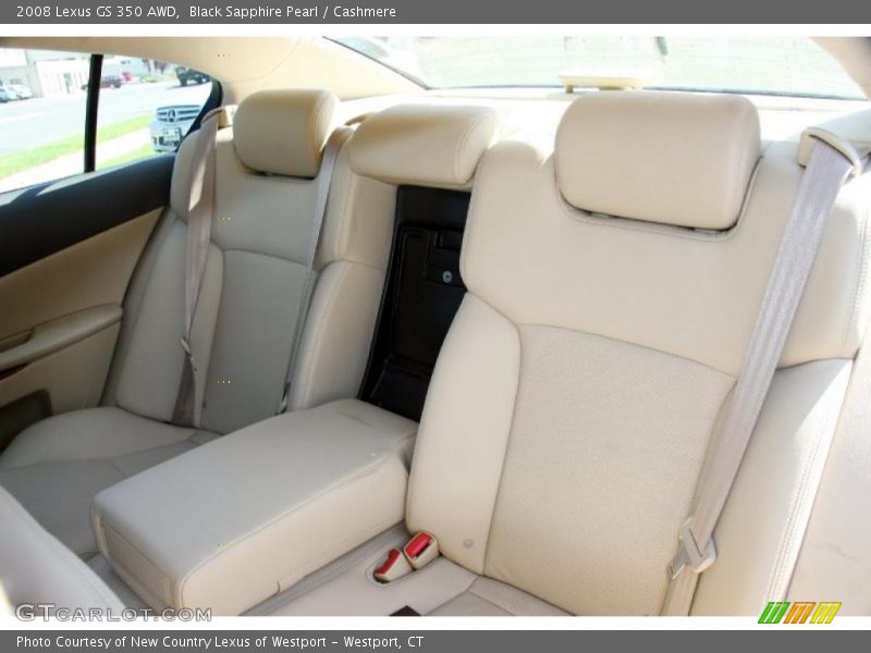 Black Sapphire Pearl / Cashmere 2008 Lexus GS 350 AWD