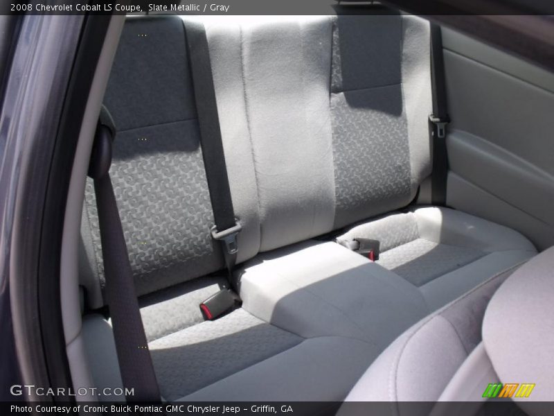 Slate Metallic / Gray 2008 Chevrolet Cobalt LS Coupe