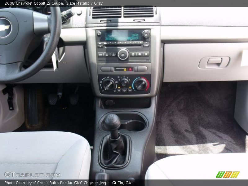 Slate Metallic / Gray 2008 Chevrolet Cobalt LS Coupe
