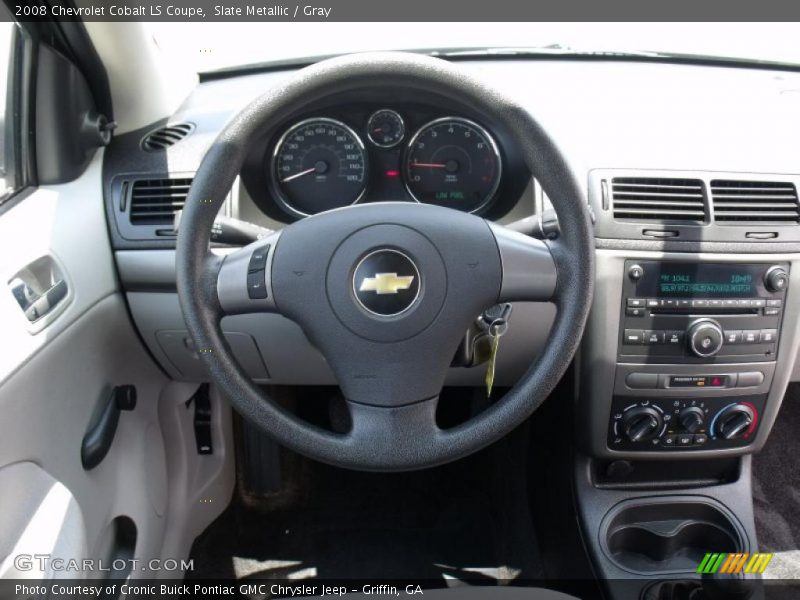 Slate Metallic / Gray 2008 Chevrolet Cobalt LS Coupe