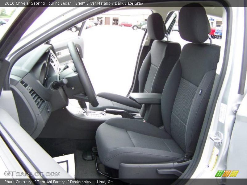 Bright Silver Metallic / Dark Slate Gray 2010 Chrysler Sebring Touring Sedan