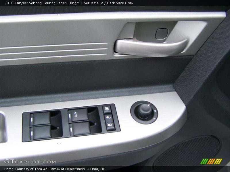 Bright Silver Metallic / Dark Slate Gray 2010 Chrysler Sebring Touring Sedan