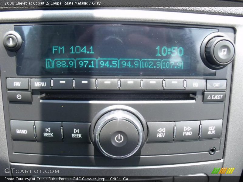 Slate Metallic / Gray 2008 Chevrolet Cobalt LS Coupe