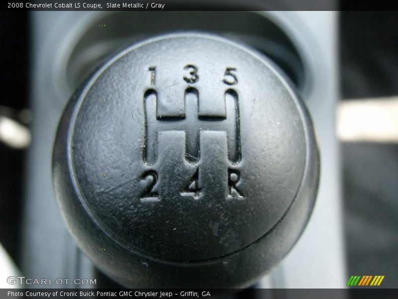 Slate Metallic / Gray 2008 Chevrolet Cobalt LS Coupe
